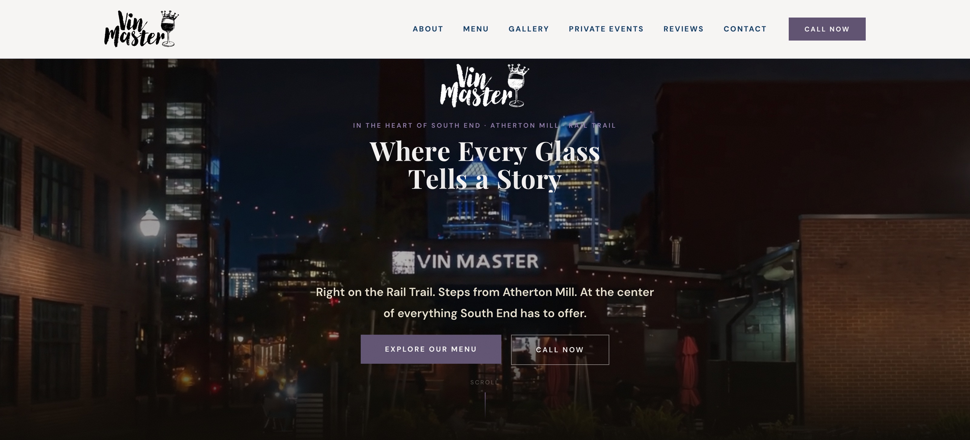 Vin Master website by Onyx Media Group